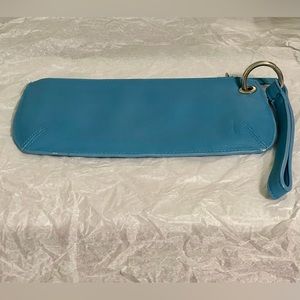 Old Navy teal/blue wristlet vintage